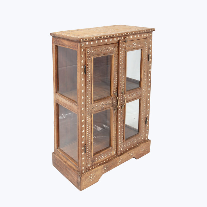 Vintage Inlay Small Cabinet
