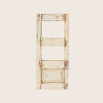 Vintage White Shutter Panel Mirror