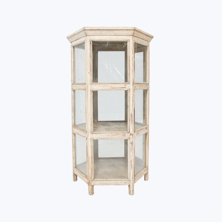 Vintage Hexagon Cabinet