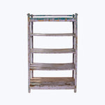 Vintage Purple Painted Bookshelf