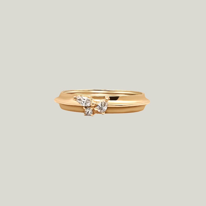 Sprig Knife Edge Stacking Ring