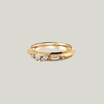 Trellis Knife Edge Stacking Ring