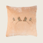 Dragonfly Silk Velvet Pillow Petal