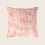 Checks Silk Pillow