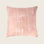 Checks Silk Pillow