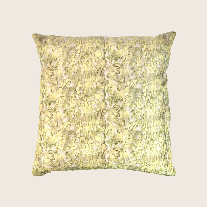 Ghost Print Silk Pillow
