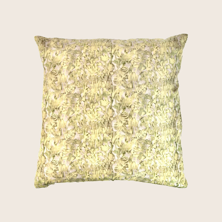 Ghost Print Silk Pillow