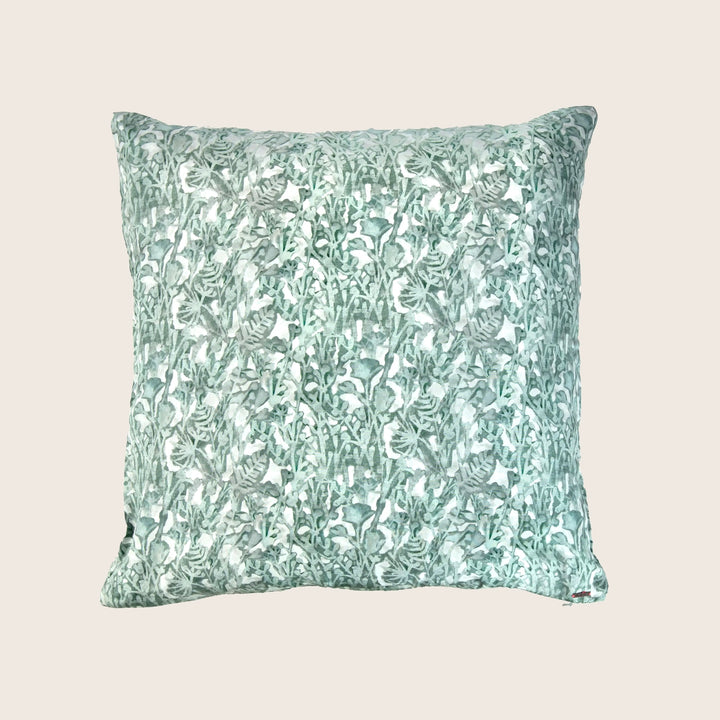 Ghost Print Silk Pillow