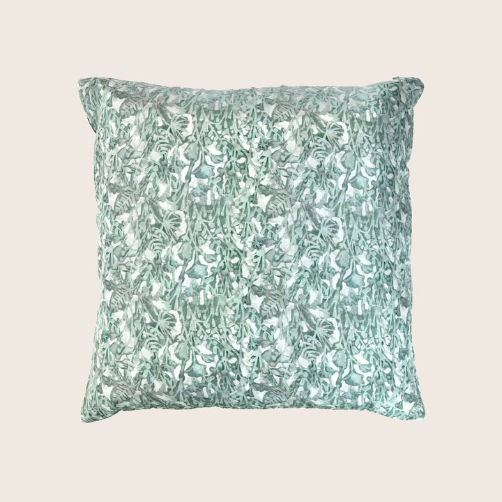 Ghost Print Silk Pillow