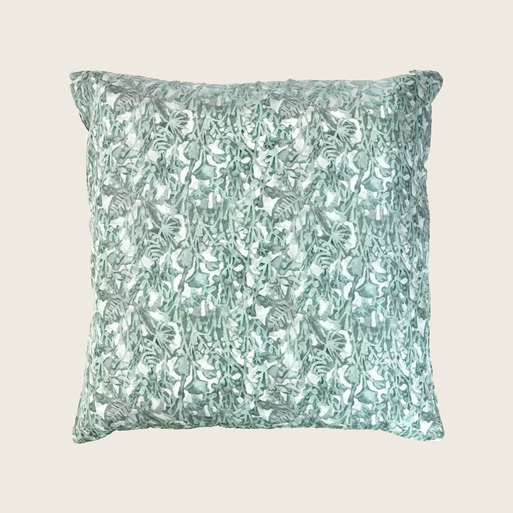 Ghost Print Silk Pillow