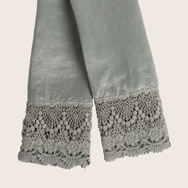 Paloma Lace Trim Pillowcase