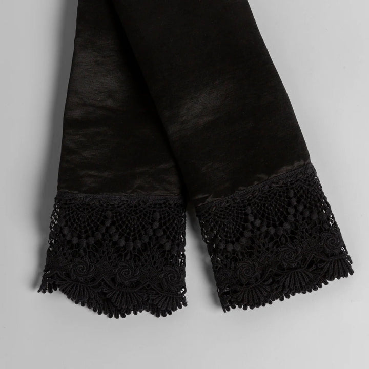 Image for Paloma Lace Trim Pillowcase