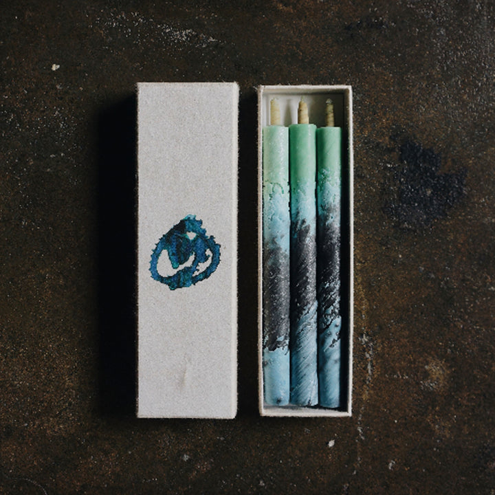 Traditional Japanese Candles, Set of Three