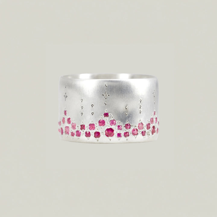 Wide Silver Band
