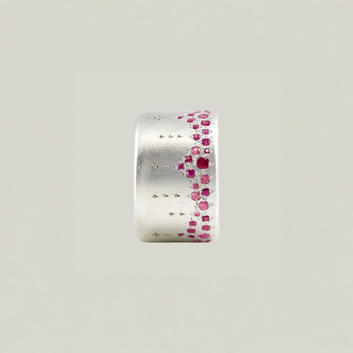Wide Silver Band