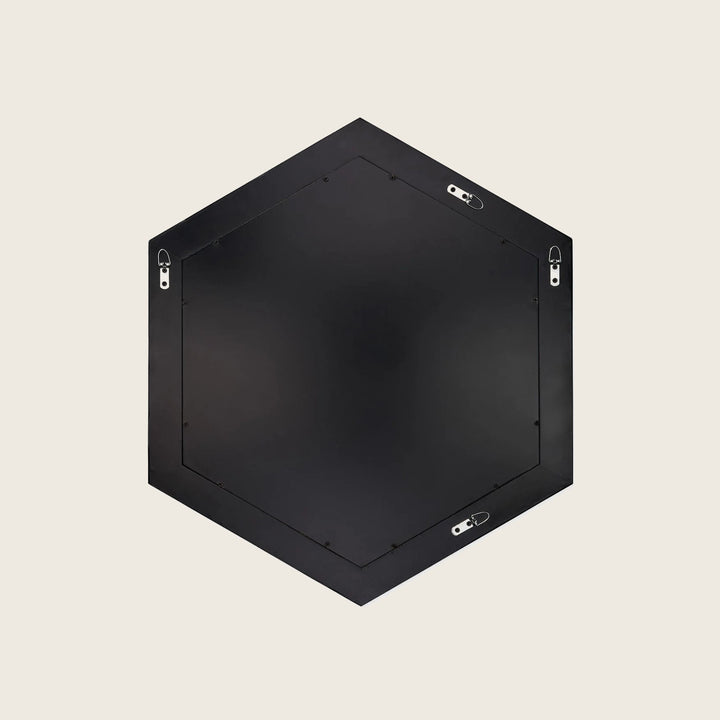 Image for Academy Mother of Pearl Hexagon Wall Mirror