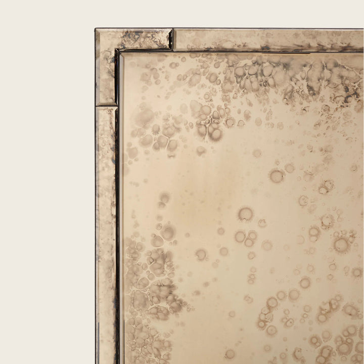 Image for Versailles Antiqued Rectangle Wall Mirror