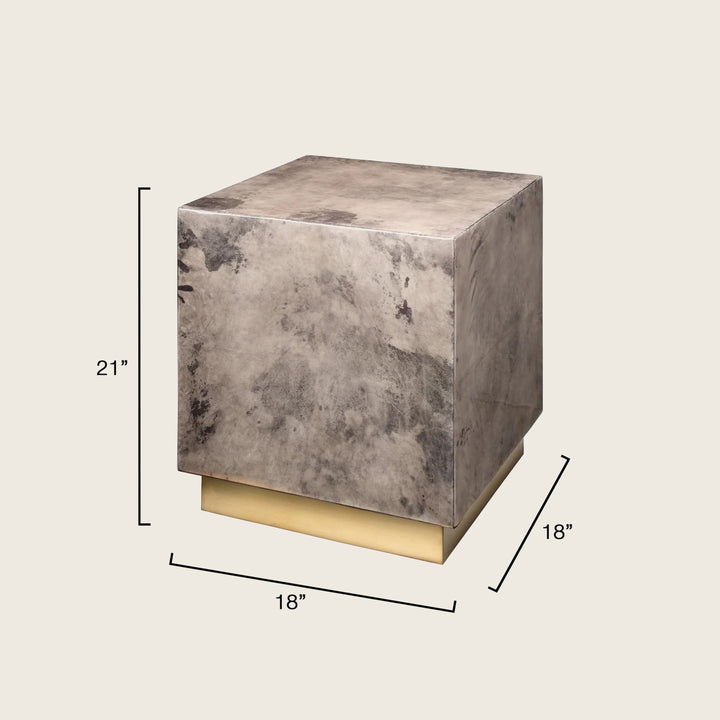 Image for Cube Vellum Side Table