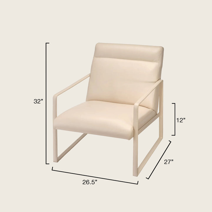 Image for Hemingway Leather Accent Chair