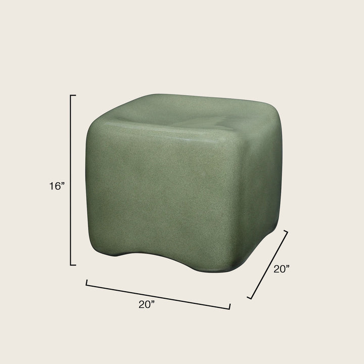 Image for Cushion Concrete Stool