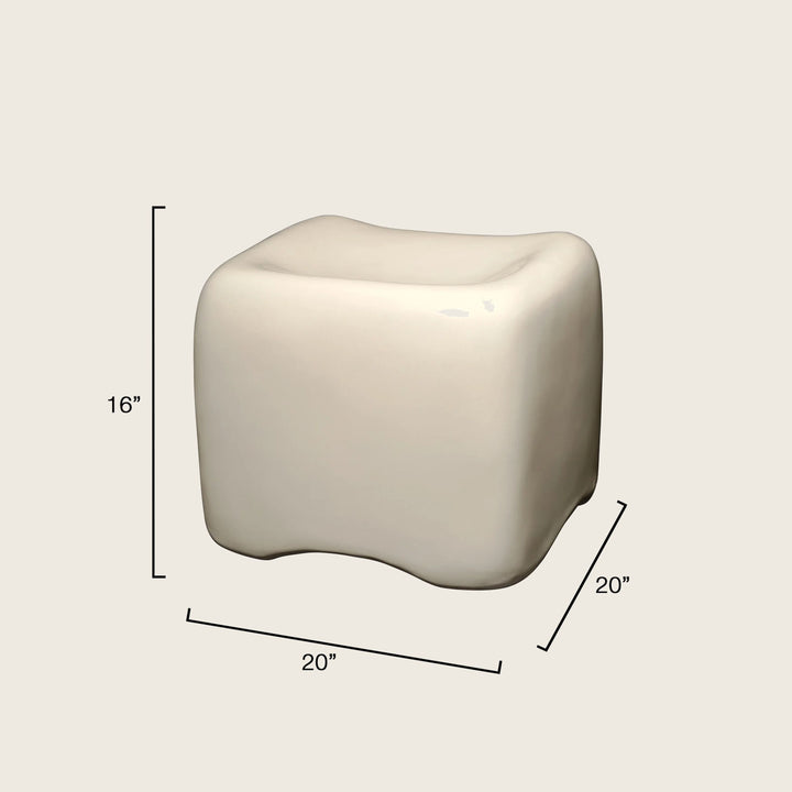 Image for Cushion Concrete Stool