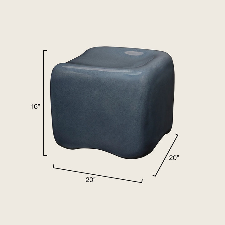 Image for Cushion Concrete Stool