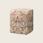 Image for Ink Blot Faux Marble Side Table