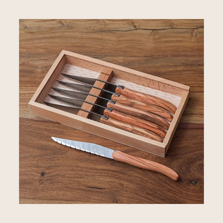 Image for Laguiole 6 Piece Steak Knife Set