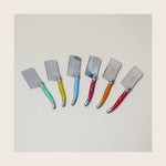 Image for Laguiole 12 Piece Mini Cheese Cutter Set, Rainbow
