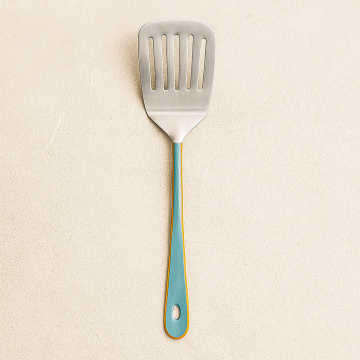 Image for Harlow Bright Spatula with Stainless Steel Head, Blueberry