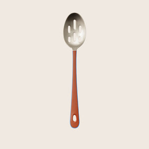 Image for Harlow Bright Slotted Spoon with Stainless Steel Head, Raspberry