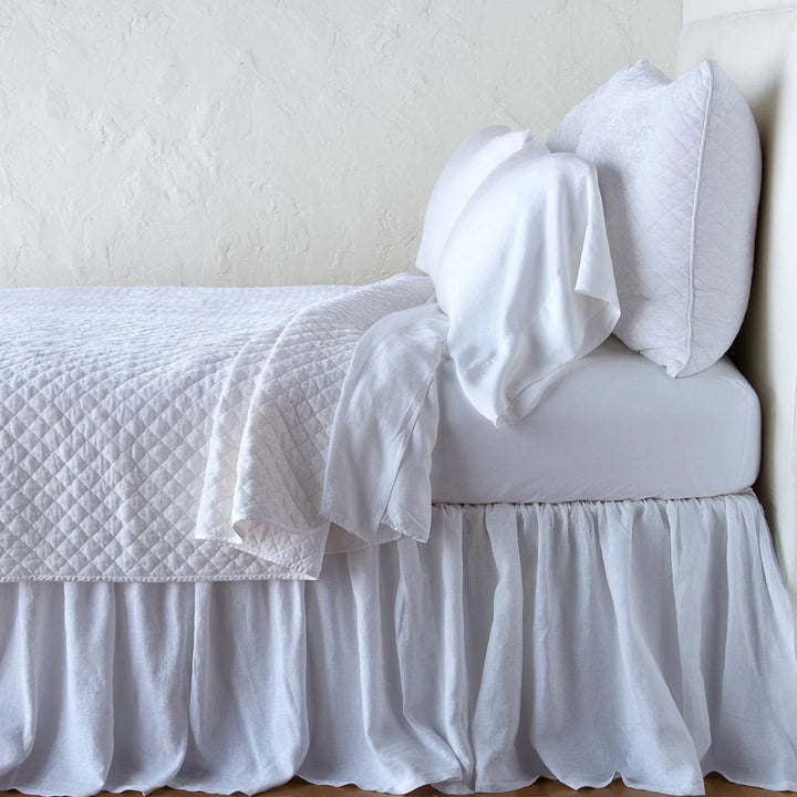 Silk Velvet Quilted Coverlet