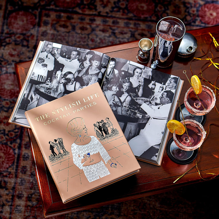 Image for The Stylish Life: Cocktail Parties Leather Bound Book