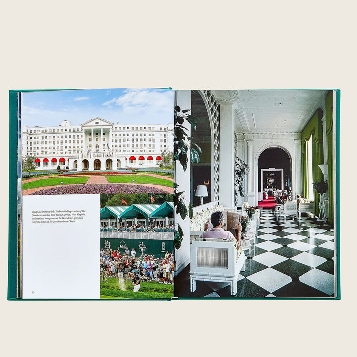 Image for The Stylish Life: Golf Leather Bound Book