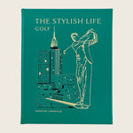 Image for The Stylish Life: Golf Leather Bound Book