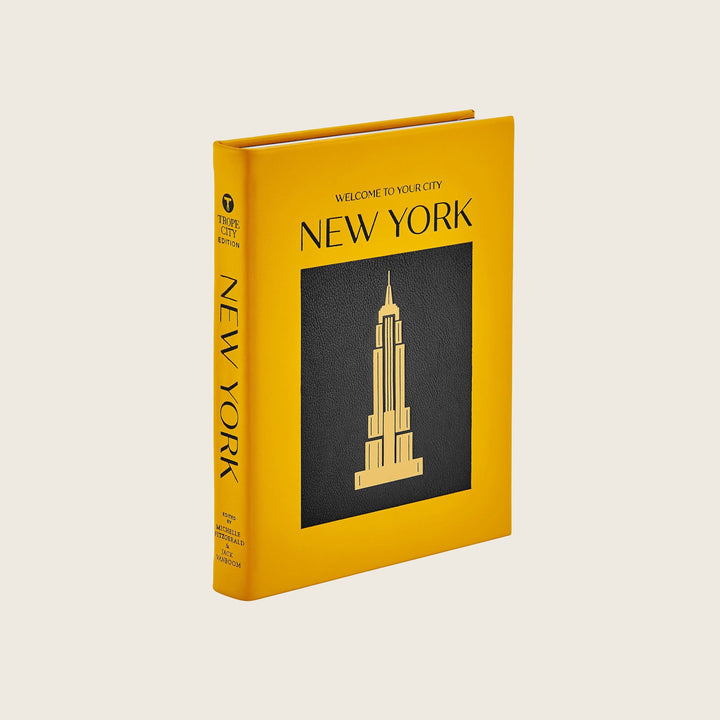 Image for Trope New York Leather Bound Book