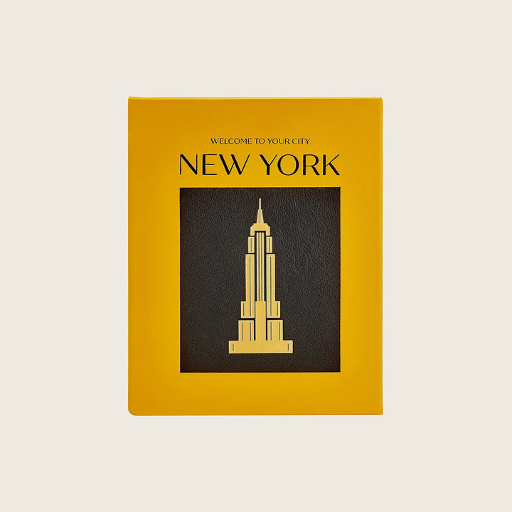 Image for Trope New York Leather Bound Book