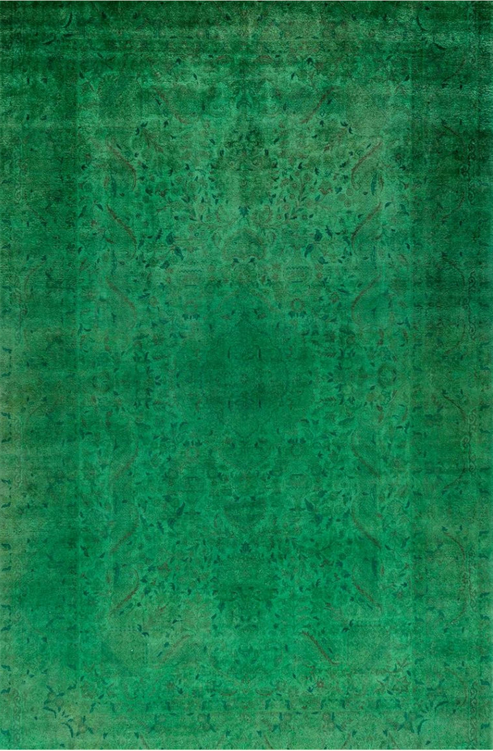Green Samsara Wool Rug - 6'3" x 9'8"