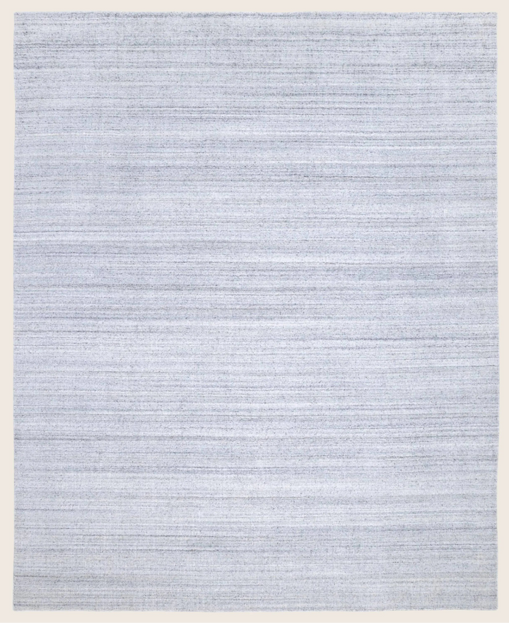 Grey Texture Art Silk Rug - 5' x 8'