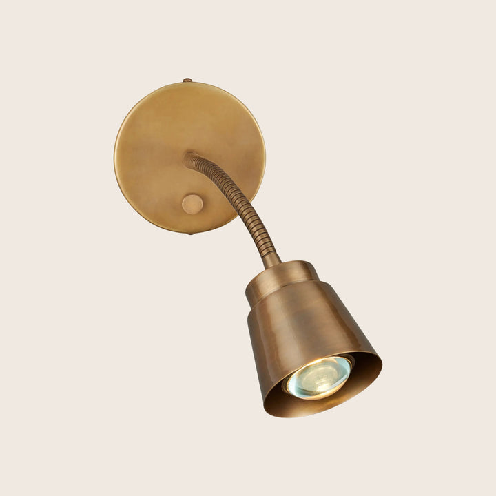 Image for Wilbaux Brass Wall Sconce