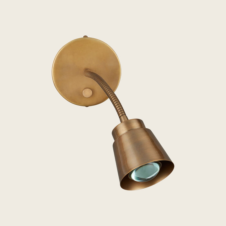 Image for Wilbaux Brass Wall Sconce
