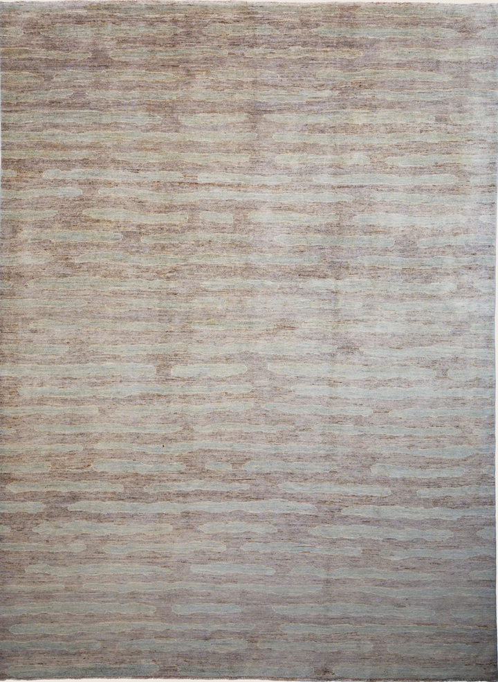 Multicolored Contemporary Pak Gabbeh Wool Rug - 10'5" x 13'1