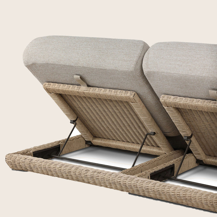 Image for Evander Outdoor Double Chaise