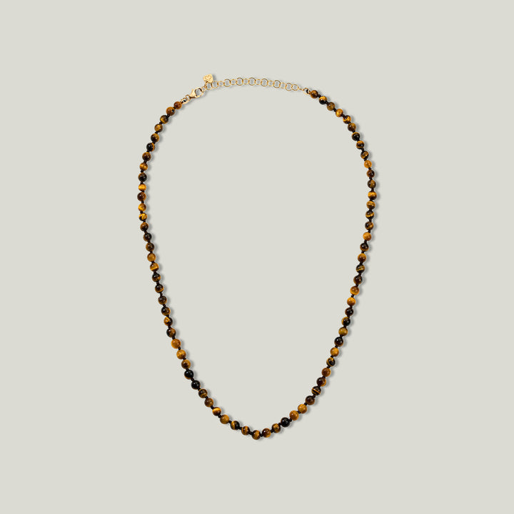 Image for Candy Bead Necklace, Tiger'S Eye