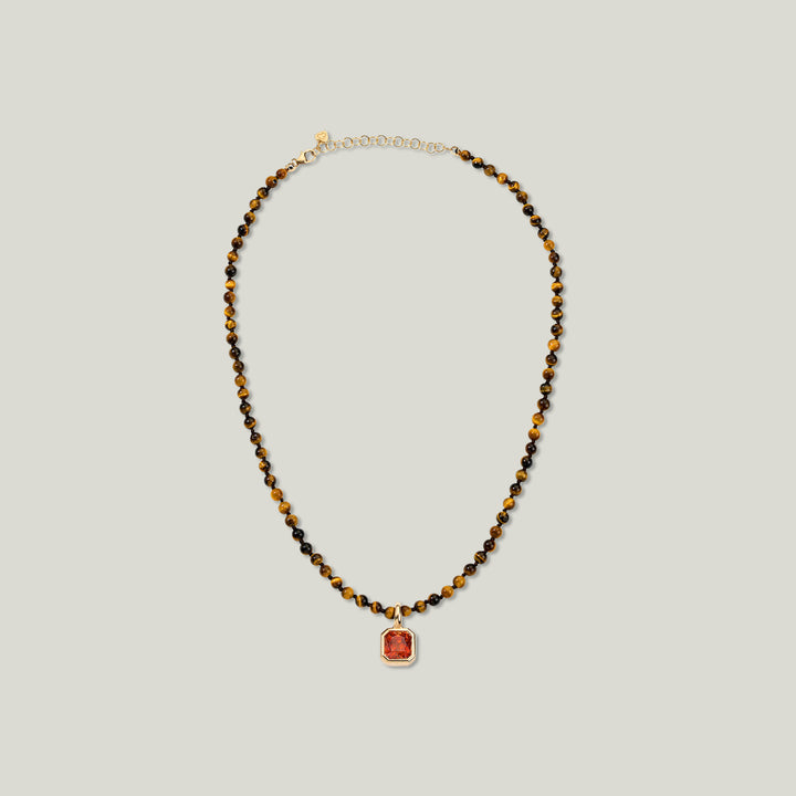 Image for Candy Bead Necklace, Tiger'S Eye