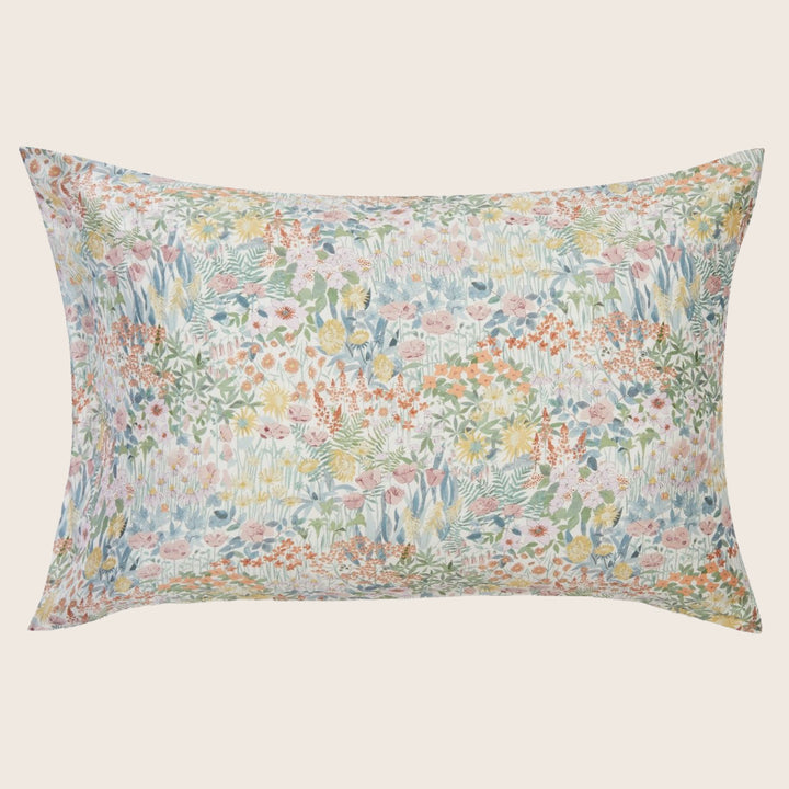 Faria Flowers Silk Pillowcase