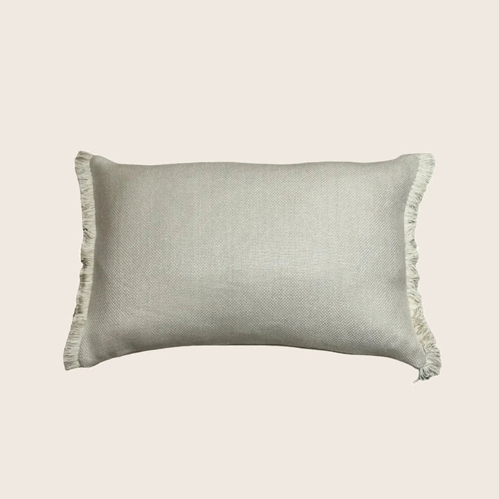 Image for Vintage Hand Painted Butterfly Lumbar Pillow