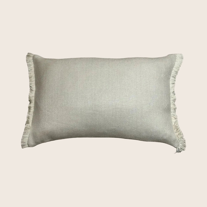 Vintage Hand Painted Butterfly Lumbar Pillow