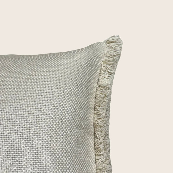 Image for Vintage Hand Painted Butterfly Lumbar Pillow
