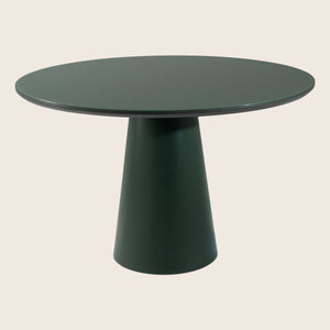 Image for Mona Round Glass Top Dining Table - hover